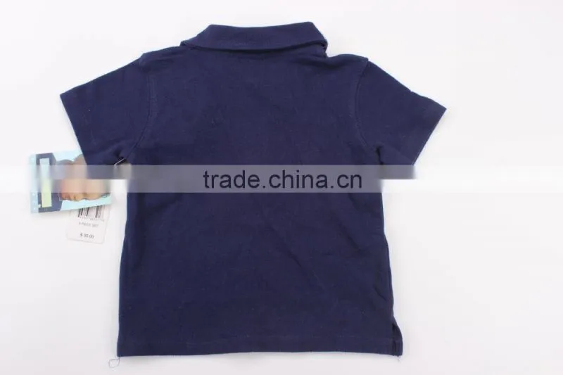 Boy's fashion printed polo shirt &fashion collar shirt stocklot