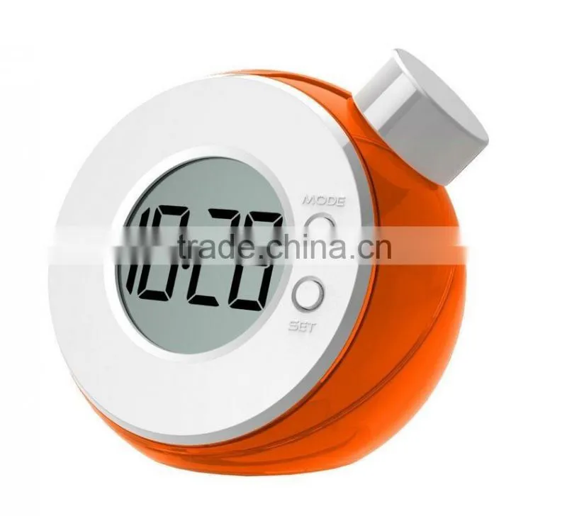 Fantastic water powered alarm clock intelligent quieten LED clock environmental water power clock without battery