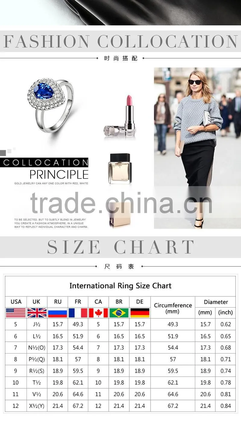 2015 latest beautiful jewelry fashion rings