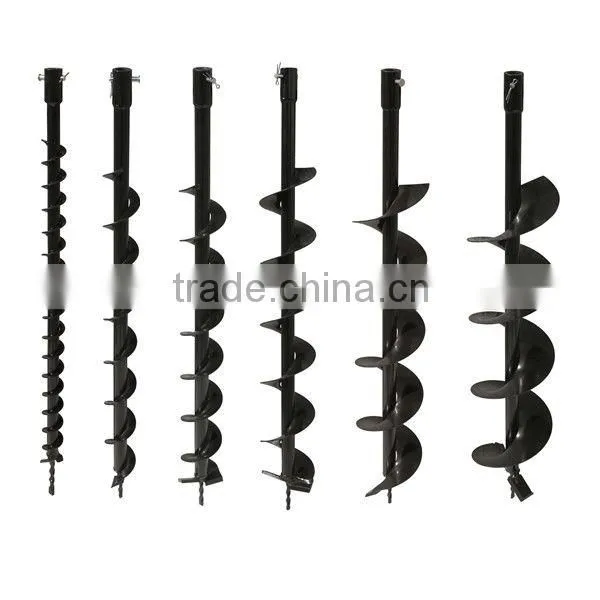 52cc gasoline earth driller machine with 100mm,150mm,200mm bit