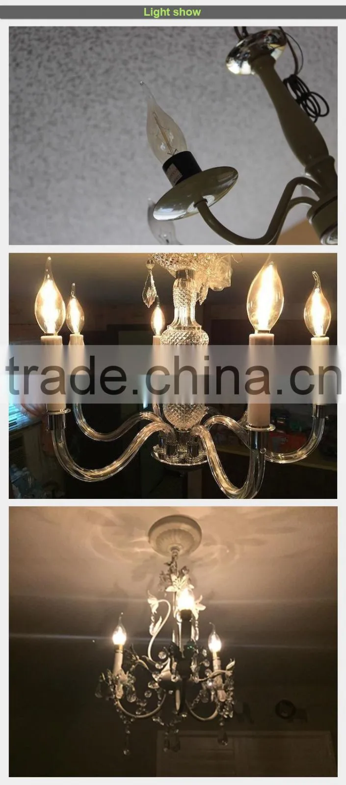 Brand new 220V 25W e14 220v edison bulb