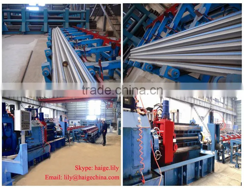 brand new lathe machines for round steel bars surface treatment