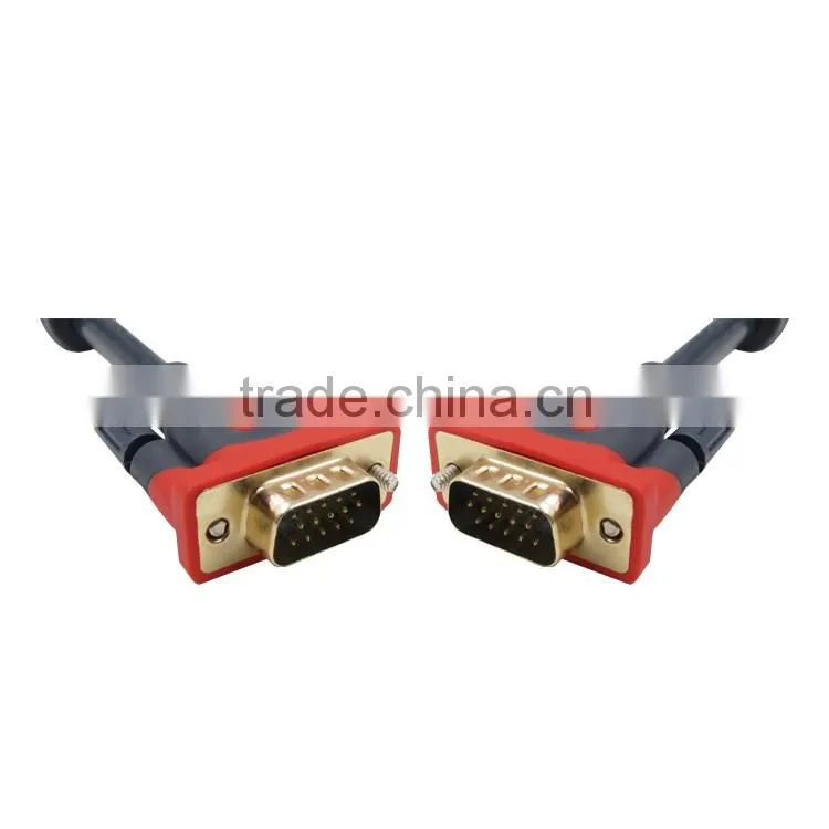 Factory outlet VGA Cable male to male 15pin 3+9 full copper 15m VGA cable for multimedia