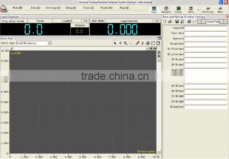 TLW-50 Computer Control Spring Tension Compression Testing Machine Equipment Tensile Compression Tester/Spring Tester