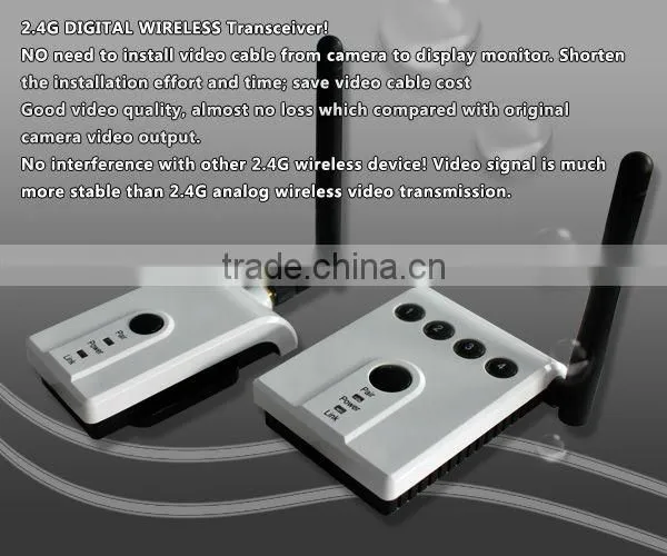Wireless video transmitter and receiver long range 300meters