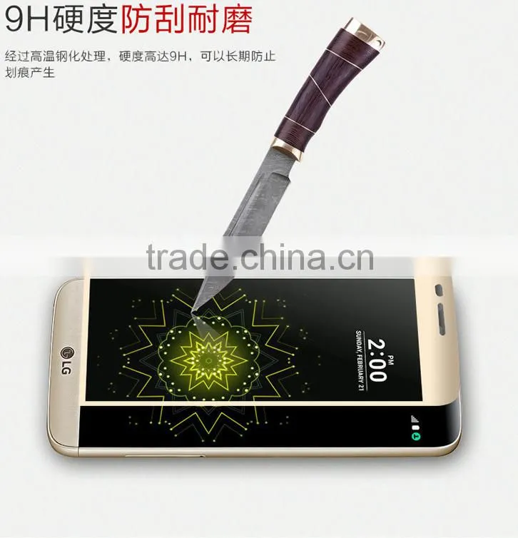 Hot Selling , For LG G5 Anti-Fingerprint Tempered Glass Screen Protector/