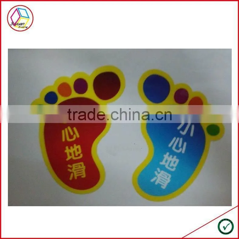 High Quality Footprint Sticker
