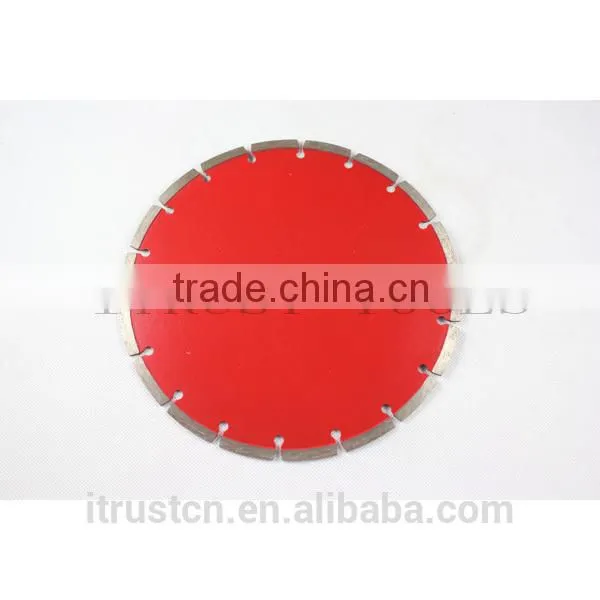 top quality red laser diamond saw blades for Concrete for Concrete CT0104