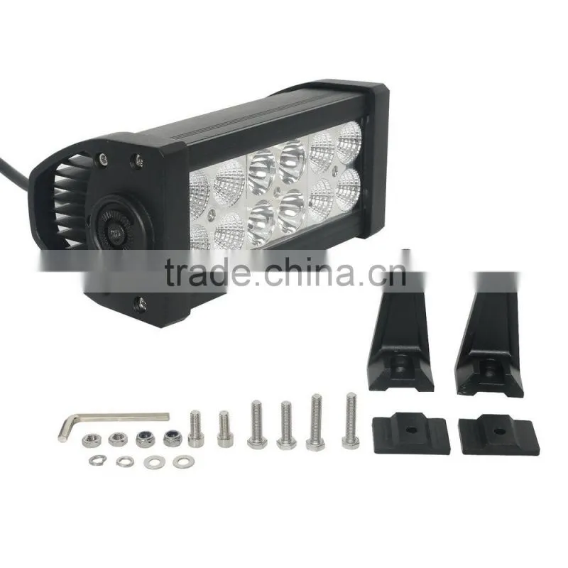 high intensity Epistar LED 36W ATV,UTV,boat,vechiles combo offroad light bar