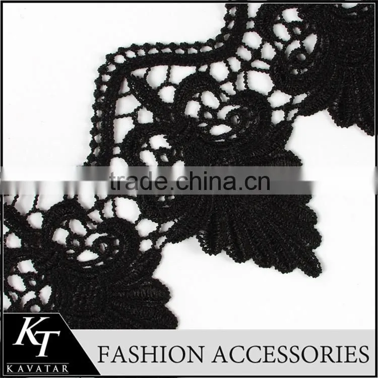 Yard Sale Polyester Embroidery Bead Motif Trim for Woman Diy