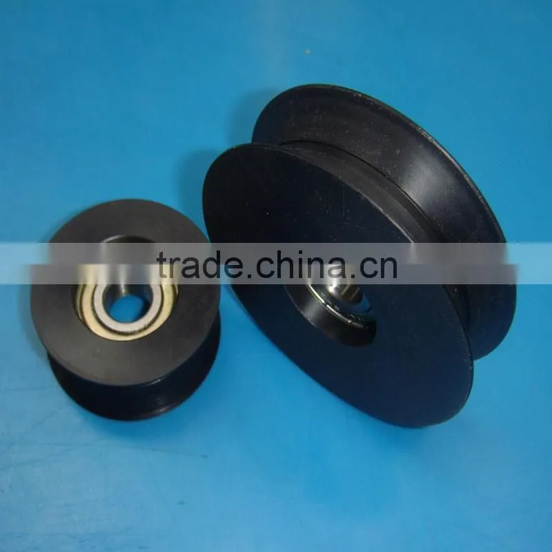 OEM and ODM injection moulding nylon nylon66 PA PA66 pulley wheels