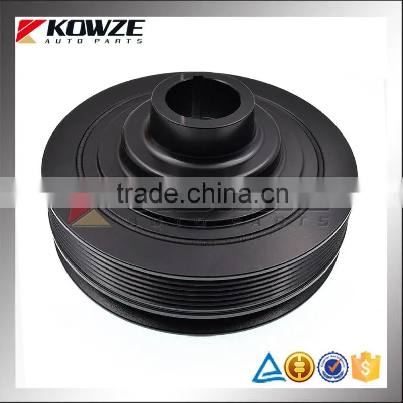 Original Crankshaft Pulley For Mitsubishi Pajero Montero Sport Triton L200 KG4W KH4W KA4T KB4T 4D56 1104A013