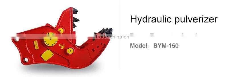 Multi Processor Excavator Attachment/Shear Jaw/Crusher Jaw/Pulverizer Jaw
