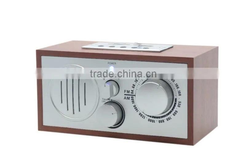 Donguan high quality hot sales wooden radio