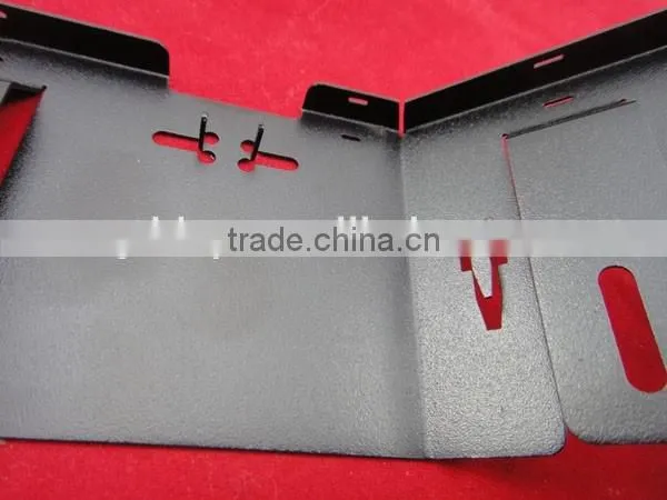 Powder coating sheet metal stamping parts solar pannel mounting bracket