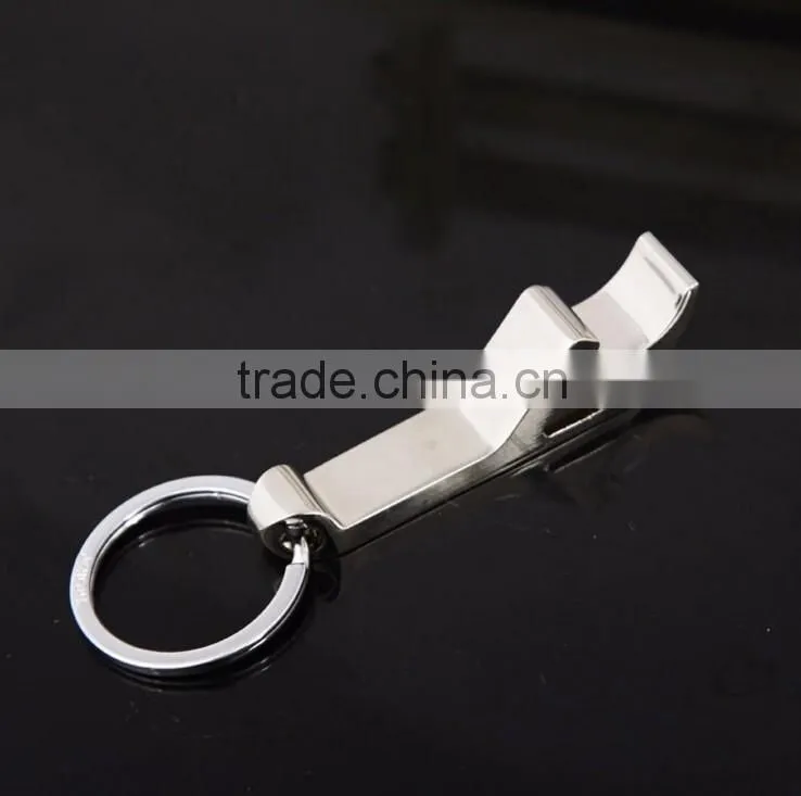 zinc alloy and bottle opener keychain Type Metal keychain
