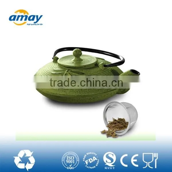 2016 fashion design metal teapot