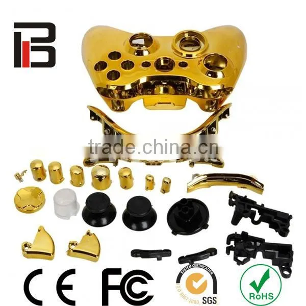 Hot item for xbox360 controller chrome parts for xbox360 controller