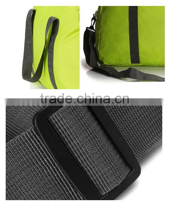 Big capacity foldable bag for travel with strap