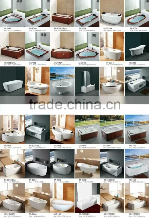SIMPLE INDOOR BATH TUB FOR ONE PEOPLE
