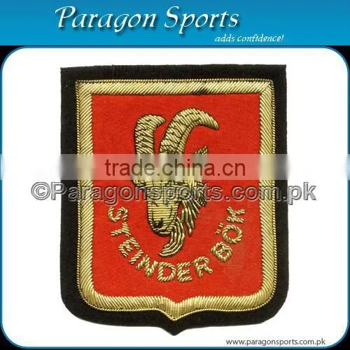 Handmade Bullion Wire & thread blazer badge