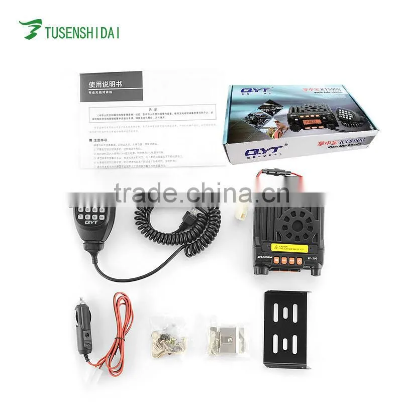 25W Long Range transmitter and receiver dual band vhf&uhf digital mobile radio For QYT KT-8900