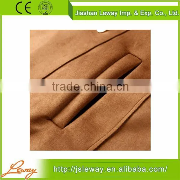 Modern women casual faux long fur jacket