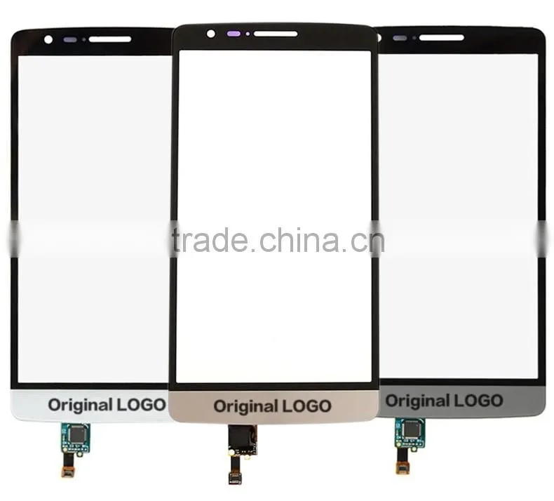Hot Sale!!!!!!White Front Panel Touch Screen Glass Digitizer Lens Replacement Parts For LG G3 D850 D851 D855 VS985 LS990 +Tools