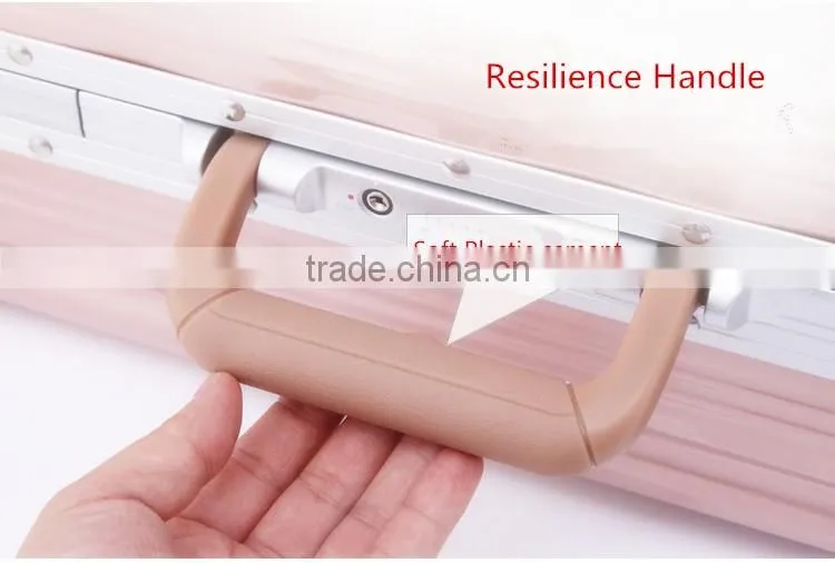 2016 Newest Fashion Smart Bluetooth Lock marrow aluminum frame 360 Universal Wheel luggage /Suitcasee