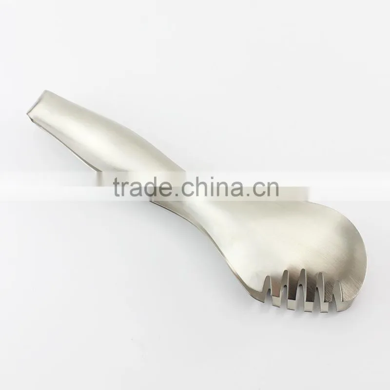 stainless steel tongs salad tongs food tongs