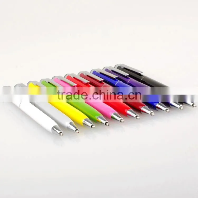 office and school use digital touch stylus metal ball pen for promotional