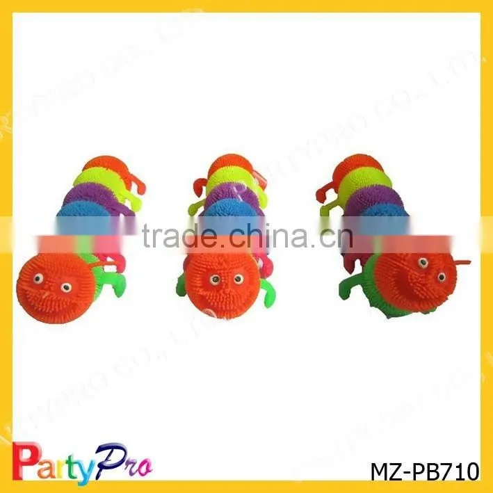 2012 colorful worm puffer balls