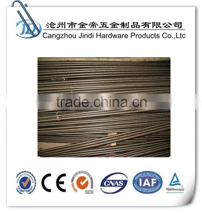 Tie Rod 15/17mm Formwork Tie Rod 45#steel Scaffold Tie Rod