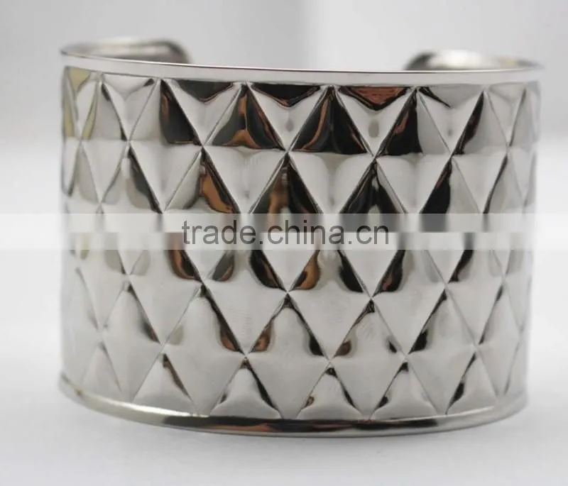 Bracelets & Bangles Opened Cuff Stainless Steel Bangle