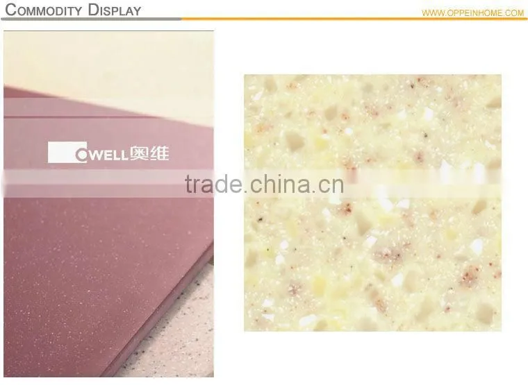 restaurant dining table kitchen countertop composite acrylic solid surface