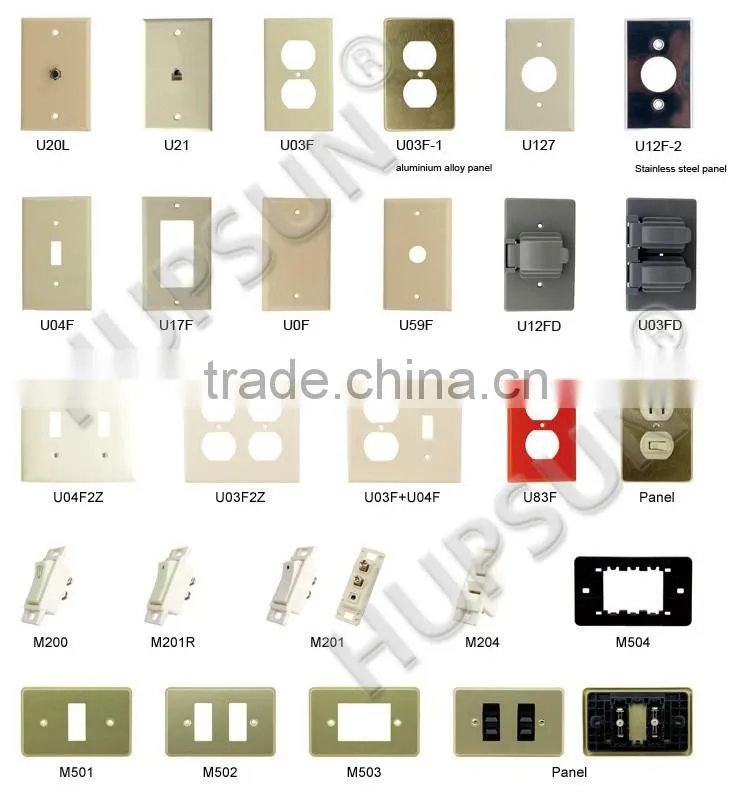 American style wall switch 250V pressure switch