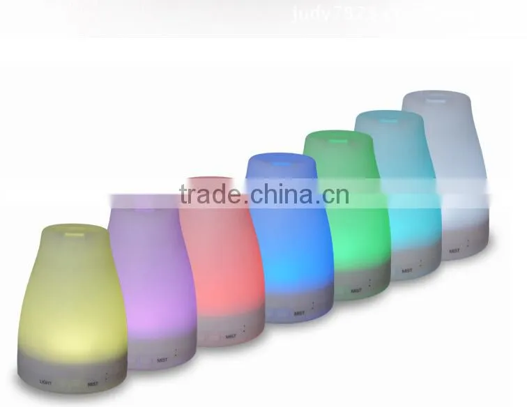 100% aromatherapy essential oil led light diffuser
