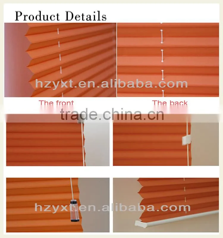 Unique how to fix pleated shade fabric for fancy hotel
