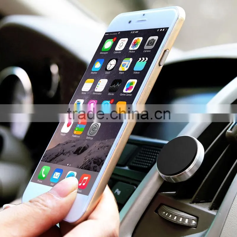 magnetic car mount for all smartphone ,air condition car mount holder , magnetic universal car air