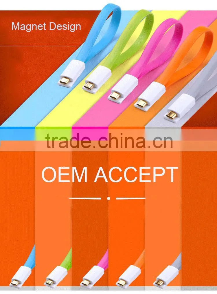 Veister high quality magnet cables for android mobile phone and for ios mobile phoone