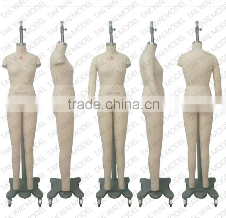 Lady germany standard fiberglass sewing fashion manikins for sale