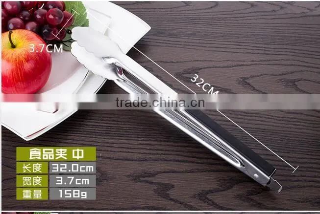 Hot sale silicone hand food tongs