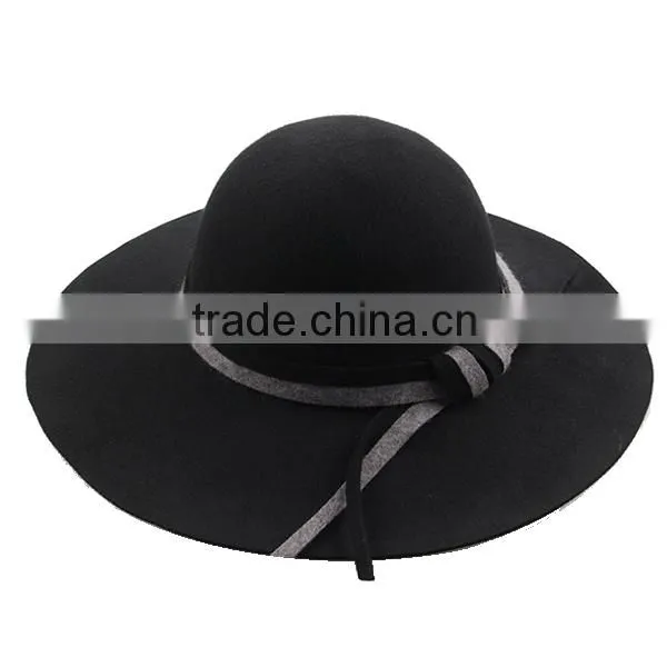 Light Green 100% Wool Felt Hats , Felt Hat Manufacture