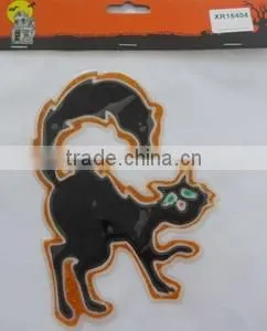 2015 new design halloween window and refrigerator sticker in home decor