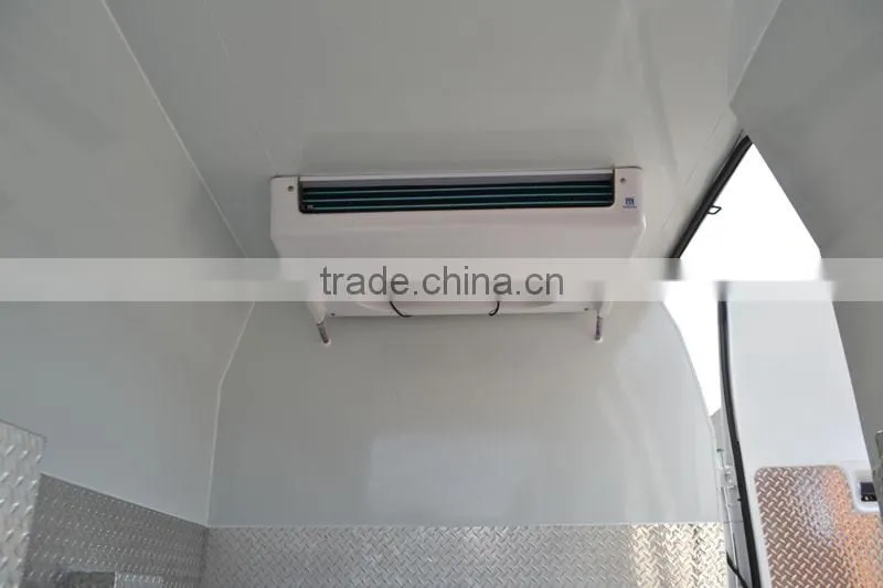 Roof top installation refrigeration unit for cargo van chiller unit