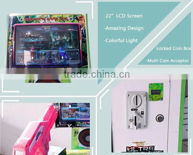 indoor simulator arcade shooting game machine arcade games machines sale