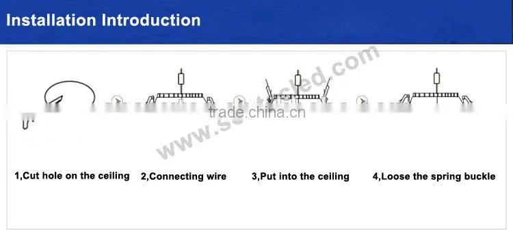 OEM led square panel light high quality led ceiling downlight 25 watt led ceiling light fixture