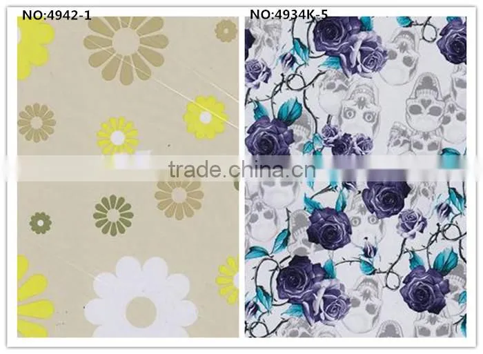 Hot transfer foil for leather