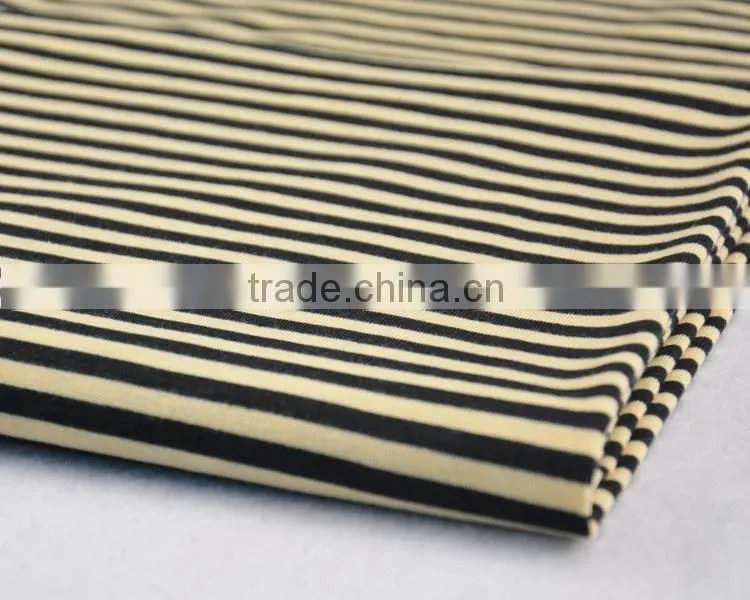 Jiufan textile polyester yarns for knitting stripe fabric