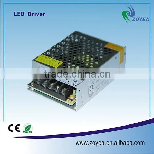 Shenzhen factory price 60W 12 v IP20 standard led power supply transformer CE RoHs approved